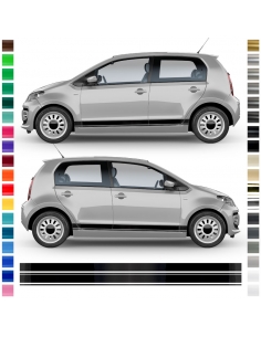 copy of Sticker - Viper side stripe set/décor suitable for VW / Volkswagen E-Up in desired color