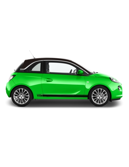 "Clean" Sticker - side stripe set/décor suitable for Opel Adam in desired color