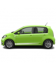 copy of Sticker - side stripe set/décor suitable for Skoda Citigo in desired color