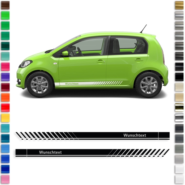 Seitenstreifen passend für Skoda Citigo
