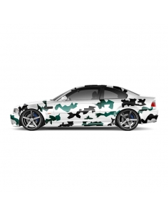 Sports Cars Tarn Pattern Sticker Set - Customizable