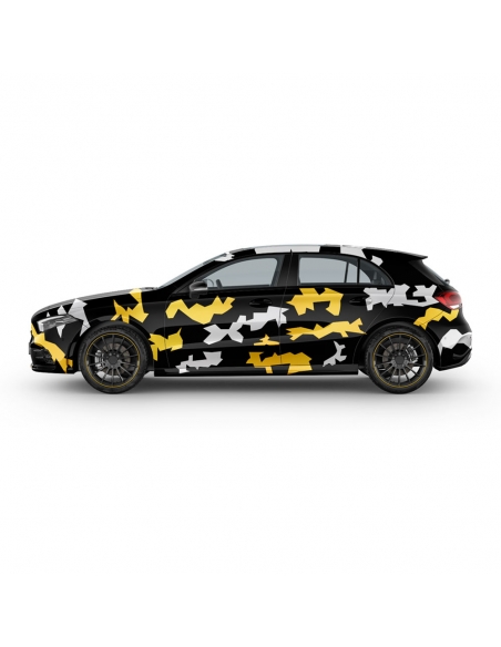 Sports Cars Tarn Pattern Sticker Set - Customizable