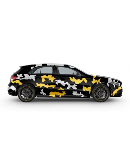 Sports Cars Tarn Pattern Sticker Set - Customizable