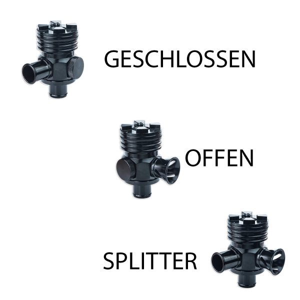 "Ultimatives 25mm Blow Off Ventil - Perfekte Kontrolle mit 3-facher E