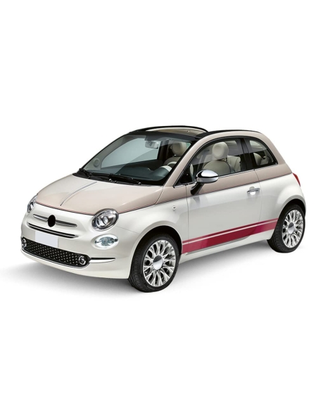 Seitenstreifen Set für Fiat 500 - Verleihen Sie Ihrem Auto den perfe