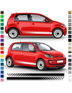 "Individual Clean Side Strip Set for the VW UP: Color &