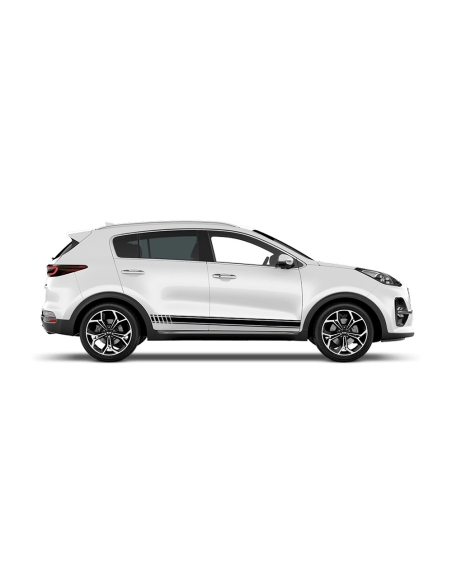 "Individualize your Kia Sportage with our side strip set