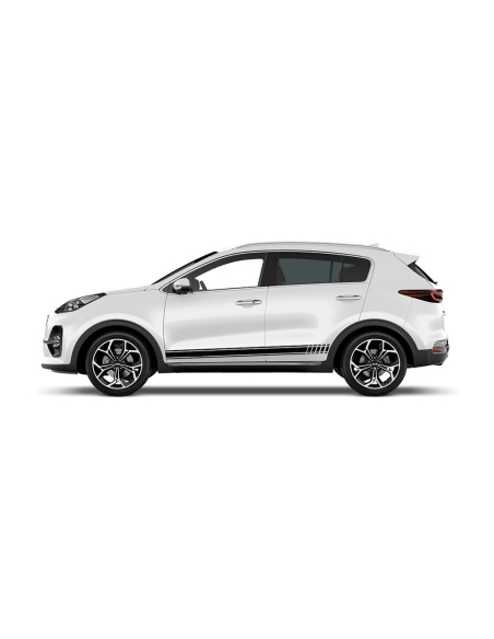 "Individualize your Kia Sportage with our side strip set