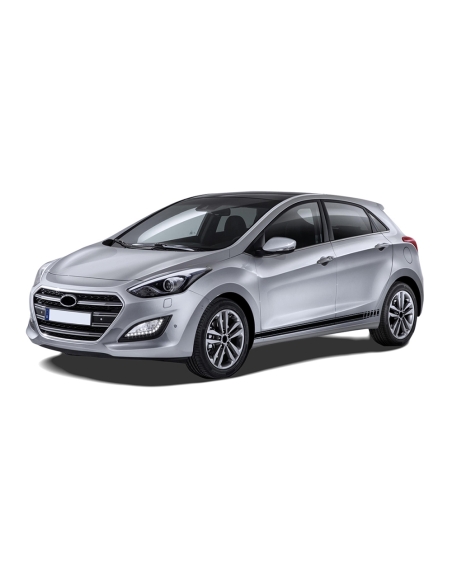 "Individual side strip set for Hyundai i30 – desired color, P