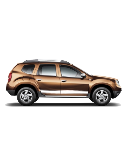 Sticker - side stripe set/décor suitable for Dacia Duster in desired color