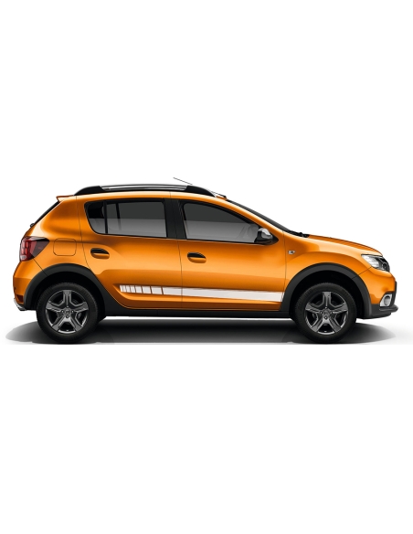Sticker - side stripe set/décor suitable for Dacia Stepway in desired color