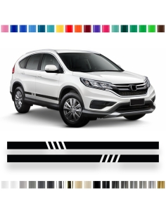 Sticker - side stripe set/décor suitable for Honda CR-V in desired color