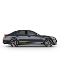 Sticker - Side Stripe Set/Décor suitable for Mercedes-Benz AMG C-Classe C63 S Coupe in desired color