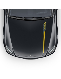Sticker - Side Stripe Set/Décor suitable for Mercedes-Benz AMG C-Classe C63 S Coupe in desired color