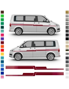 High Quality 2X Side Strip 450x14cm for VW Transporter T5 & T6