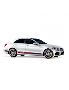 "Exclusive side strip set for Mercedes-Benz C-Class W205 AMG E