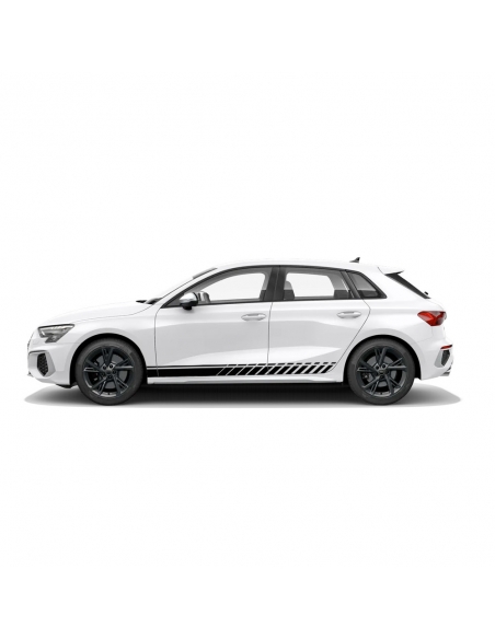 copy of Side stripe set/décor suitable for Audi A3 in desired color