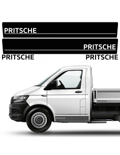 VW T4, T5, T6 Flatbed Car Side Strip, Normal & Double Cab