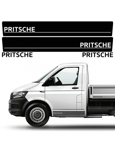 VW T4, T5, T6 Flatbed Car Side Strip, Normal & Double Cab