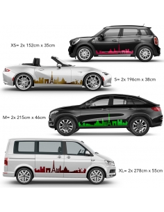 "Upgrade Your Ride with Skyline - Paris Seitenstreifen: Customizable