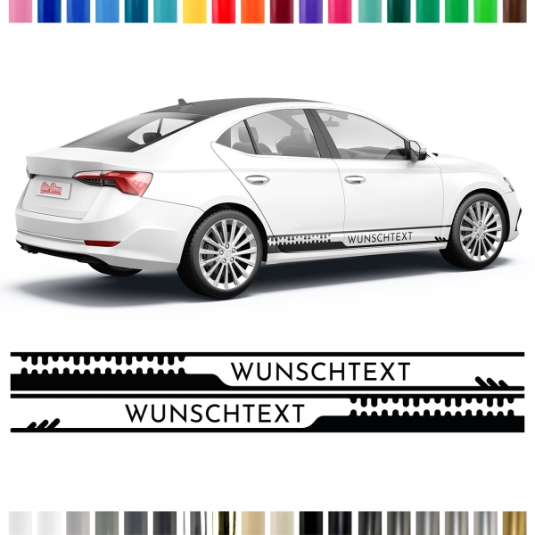 Seitenstreifen passend für Skoda Octavia