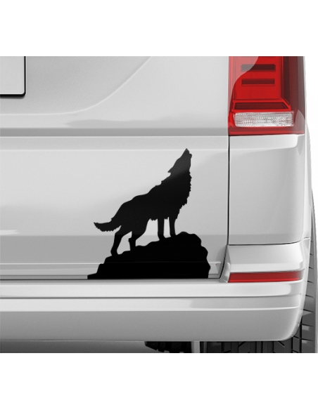 "Wolf Decal Set: Transform Your Space with Custom Colored Decor"