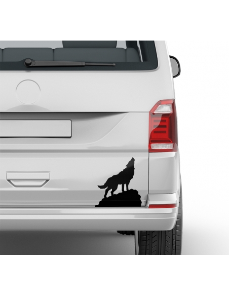 "Wolf Decal Set: Transform Your Space with Custom Colored Decor"