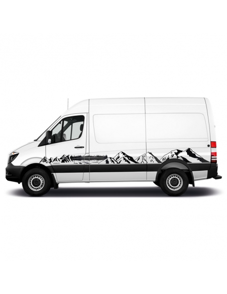 "Transformiere deinen Mercedes Benz Sprinter mit unserem Gebirgs-Land