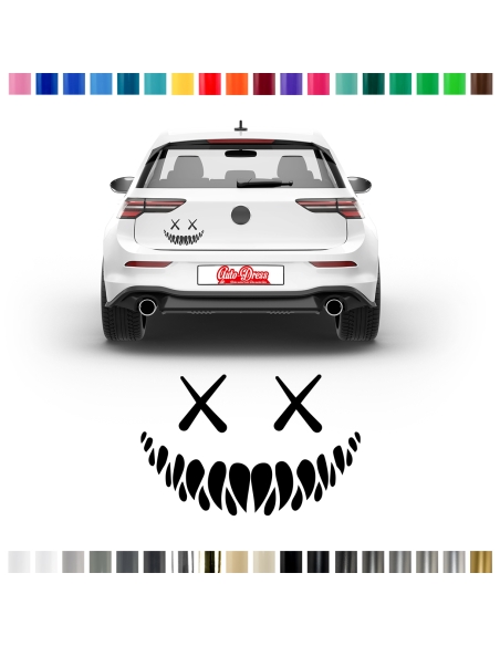Batvan Sticker Set - Custom decor in desired color | 21x11cm