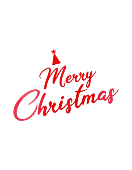 "Beauty your Christmas with the Merry Christmas Sticker S
