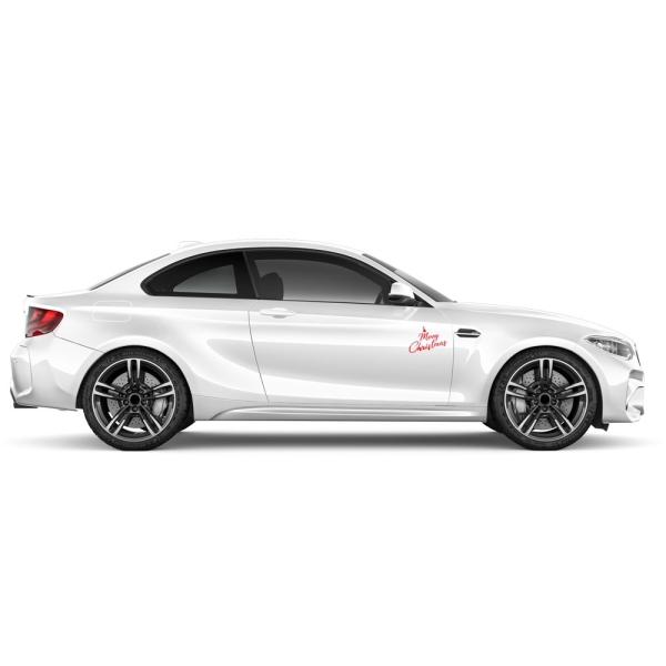 "Verschönere dein Weihnachtsfest mit dem Merry Christmas Aufkleber S