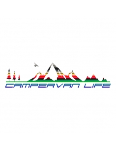 "Campervan Life Sticker Set - Custom decor for your adventure
