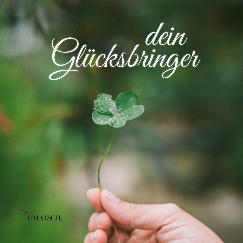 Schlüsselanhänger "Samui" - Prägung "Dein Glücksbringer", braunes Echtleder - Handarbeit - Fair-Trade - Tumatsch