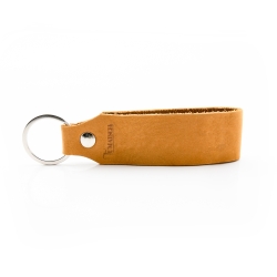 copy of Key chain "Samui" - stamping "Traummann", brown leather - handcraft - fair-trade - Tumatsch