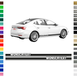 "Transform your VW Polo with the Clean Universaler Side Stripe