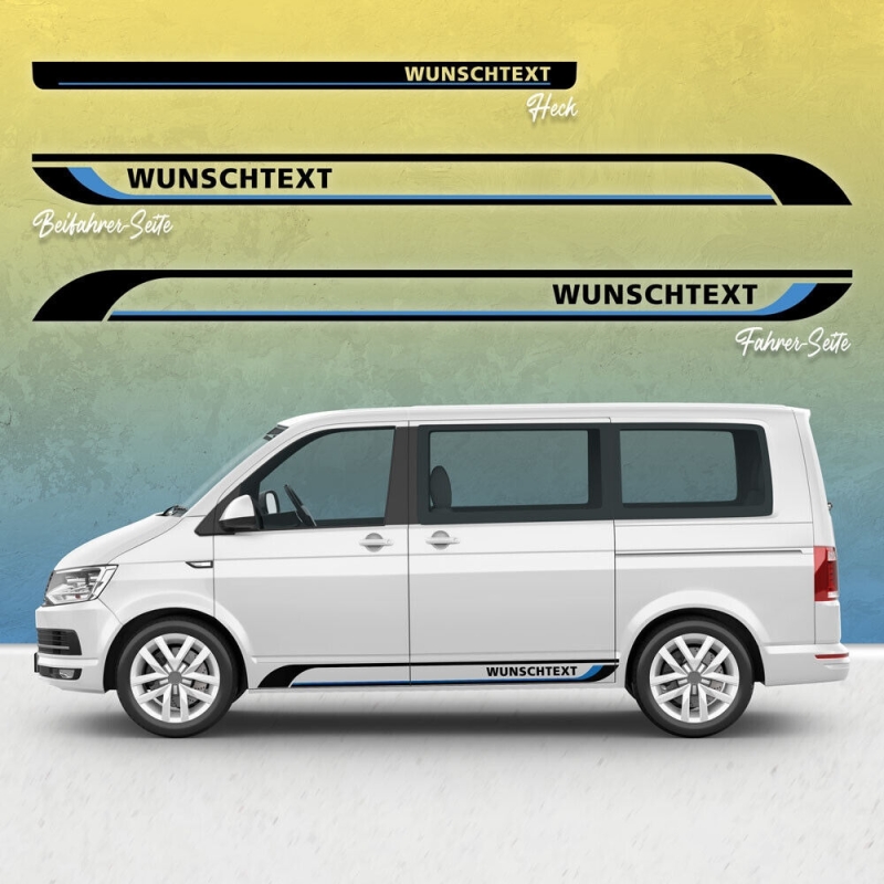 Seitenstreifen passend für VW T5 & T6