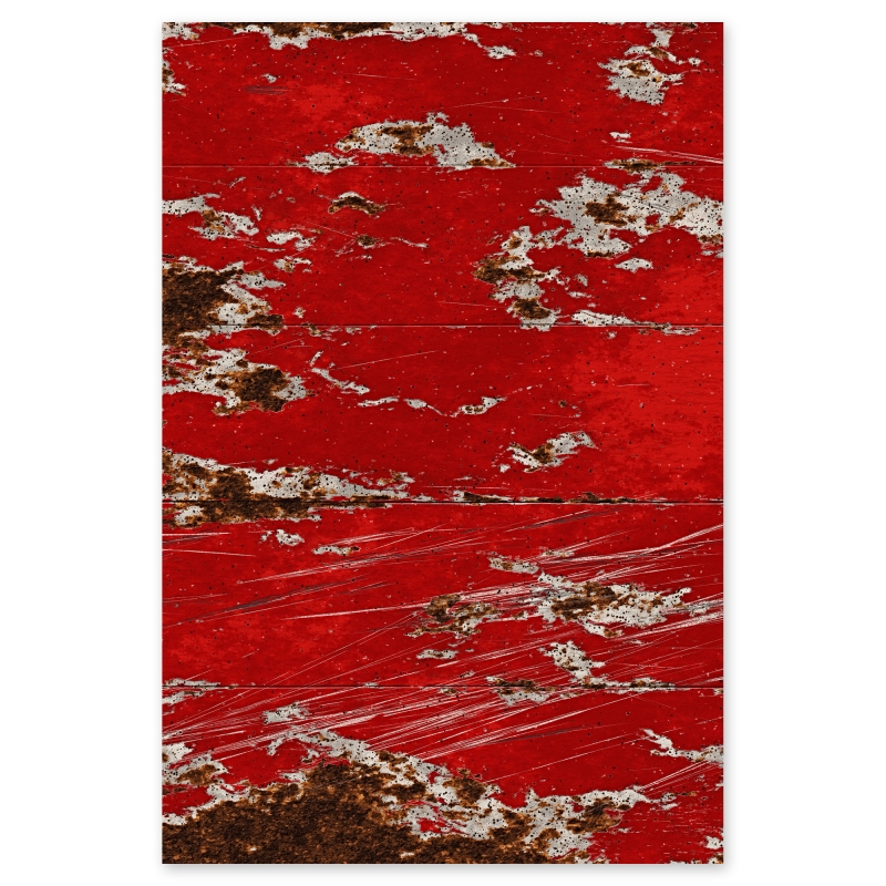 Autofolie Rost-Optik Rot 100x150 cm | Auto-Dress