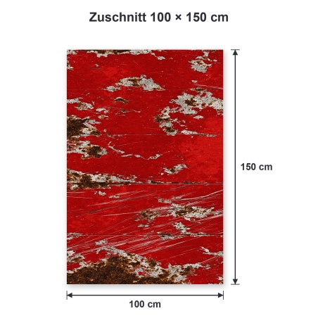 Autofolie Rost-Optik Rot 100x150 cm | Auto-Dress