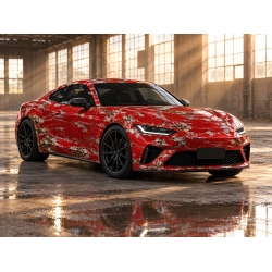 Car Wrap Film Rust Look Red 100x150 cm | Auto-Dress