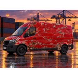 Car Wrap Film Rust Look Red 100x150 cm | Auto-Dress