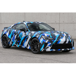 Auto-Dress Blue Beast car wrapping film with air-release channels, 5 m x 1.50 m