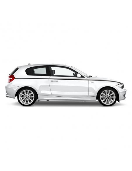 "Individualize your BMW 1er with our side strips