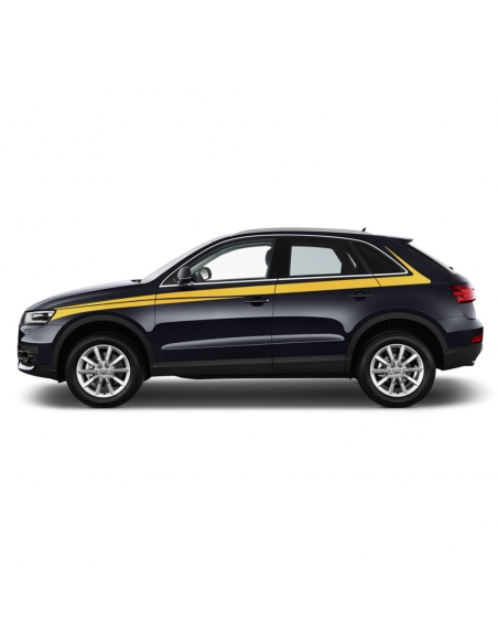 Audi Q3 Side Strip Set in Wish Color - Personalize Your Lo