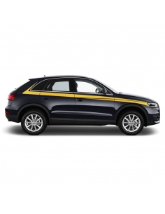 Audi Q3 Side Strip Set in Wish Color - Personalize Your Lo