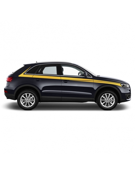 Audi Q3 Side Strip Set in Wish Color - Personalize Your Lo