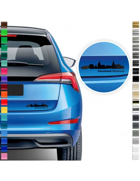 Stralsund Sticker Set - Individual decor in desired color