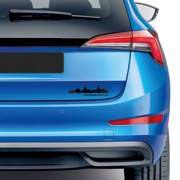 Stralsund Aufkleber Set - Individuelles Dekor in Wunschfarbe