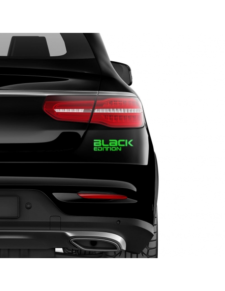 "Black Edition Aufkleber Set - Individuelles Dekor für deinen Style"