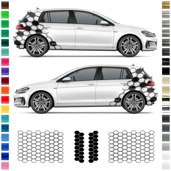 VW GTI Aufkleber - Auto Stickers