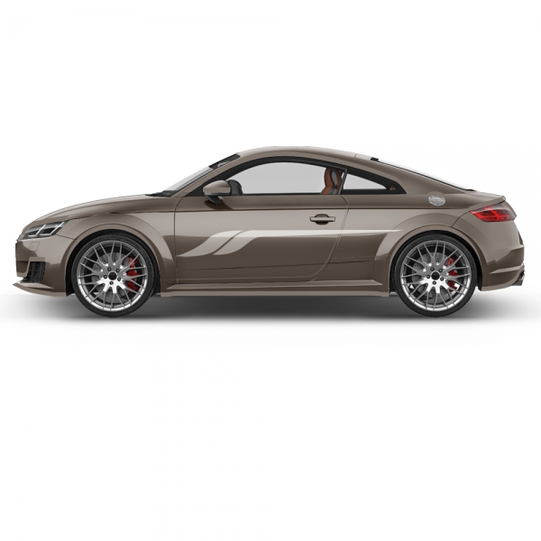 "Fahne Aufkleber Set - Individualisiere dein Fahrzeug in Wunschfarbe"